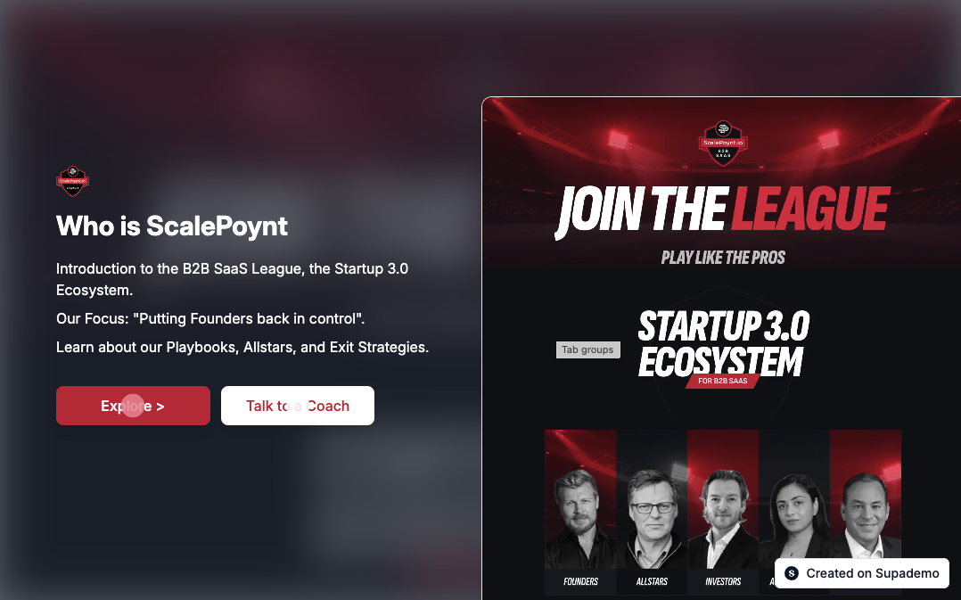 ScalePoynt platform preview